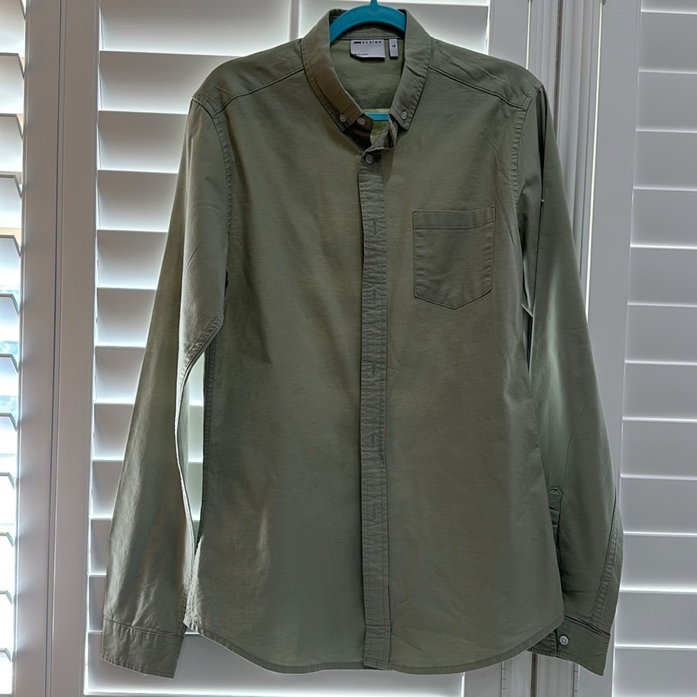 Asos Men’s Cotton Button Down Shirt